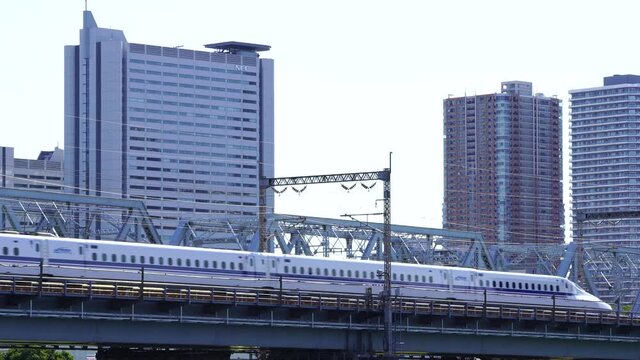 Skyscrapers and bullet trains
