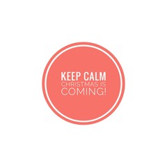 Christmas word illustration