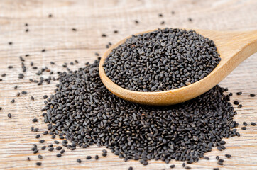 Law Hairy basil or Lemon basil seeds.