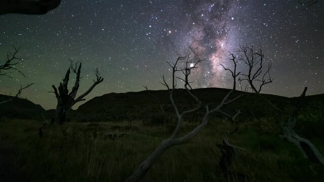 MILKYWAY Timelapse with awesome Fourground and NIGHTSKY, Best Timelapse Clip of the Night
