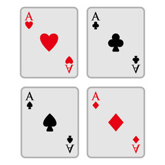 playing card icon vector symbol