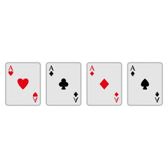 playing card icon vector symbol