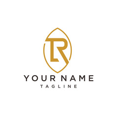 Initial Monogram Letter R Logo Design Vector Template. R monogram Logo.