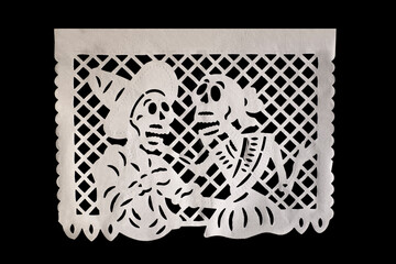 Dia de los muertos, Papel picado para ofrenda de dia de muertos