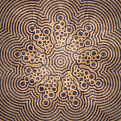 Radial halftone dots in circle form. Fireworks explosion background. Circular design element. Abstract geometric star rays. Design element for medical, treatment, cosmetic emblem