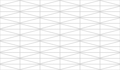 Seamless grey and white background of triangles. Modern vector ornament. Geometric abstract pattern.