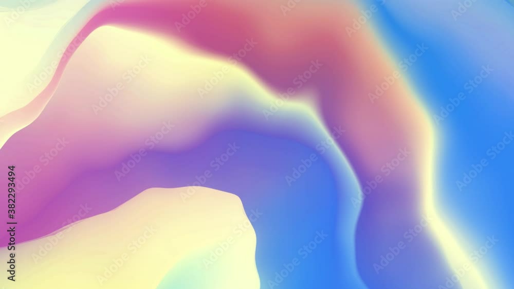 Poster magenta purple pink abstract loop background animation flowing liquid shape. fluid design element ho