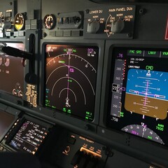 cabina instrumentos de vuelo