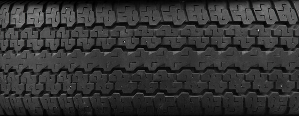 Car tire pattern for background