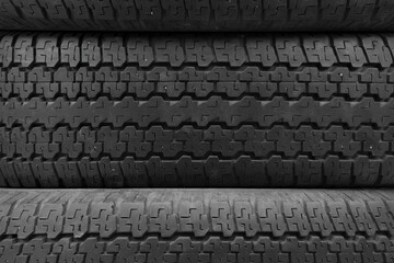Car tire pattern for background