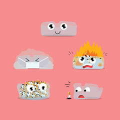 Naklejka premium ashtray