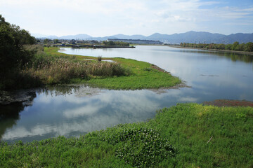 Obraz premium 矢橋帰帆島