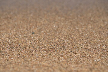 바닷가의 모래가 보이는 아름다운 풍경