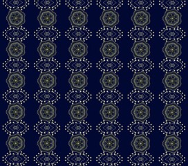 seamless geometric pattern with circles