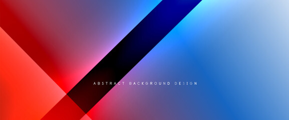 Fluid gradients with dynamic diagonal lines abstract background. Bright colors with dynamic light and shadow effects. Vector wallpaper or poster