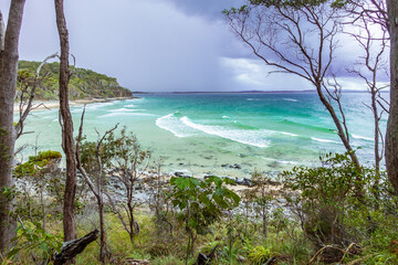 Stormy weather, Tea Tree Bay, Noosa, QLD