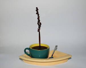 coffee in its three states