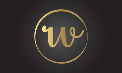 Initial rv letter logo with creative modern business typography vector template. Creative letter rv logo design.