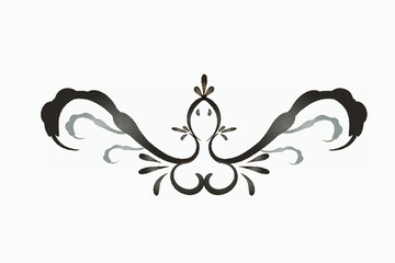 Abstract scorpion. Logo