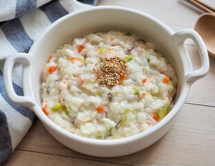 한국의 전통음식 야채죽