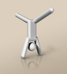 Gymnastics Artistic 3D icon