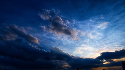 time lapse clouds