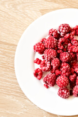 Owoce, maliny, ekologiczne, naturalne. Raspberry  © Jakub