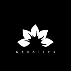 Yoga logo design vector emblem
