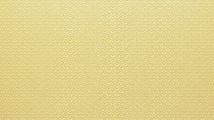 Traditional Japanese pattern drawn with gold leaf