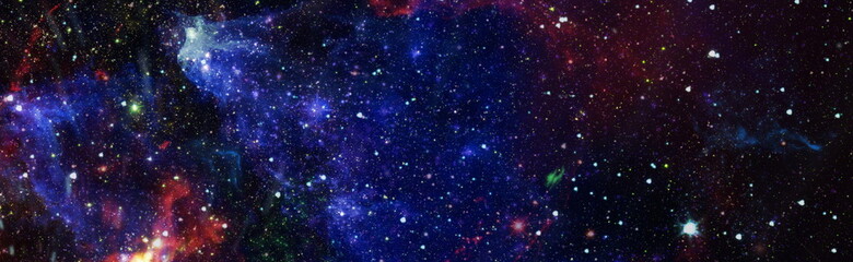 Starlight nebula in galaxy at universe .The explosion supernova. Bright Star Nebula. Distant...