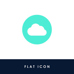 Cloud Illustration Single Icon Design Vector EPS 10