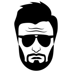 
Adult  man avatar line icon 
