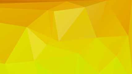 Abstract Yellow Color Polygon Background Design, Abstract Geometric Origami Style With Gradient. Presentation,Website, Backdrop, Cover,Banner,Pattern Template