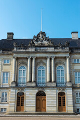 Christian VII Palace (Moltke Palace) in Copenhagen, Denmark