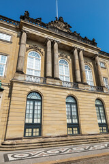 Fototapeta na wymiar Christian VIII Palace (Levetzau Palace) in Copenhagen, Denmark