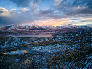 Altai's sunset