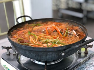 Seafood dish using mackerel