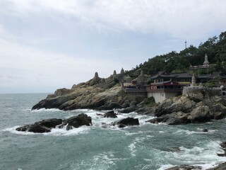 Fototapeta premium Haedong Yonggungsa Temple of Pusan of Korea