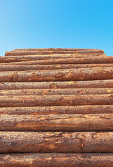 木材　空　素材