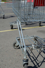 Supermarket Shopping HandCart Cart.