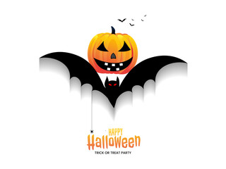 bat silhouettes and yellow Halloween banners, big bat silhouettes Halloween, with groups of bats on top flying, on white background,  Halloween vector illustration design.