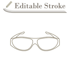 Poker Sunglasses Icon