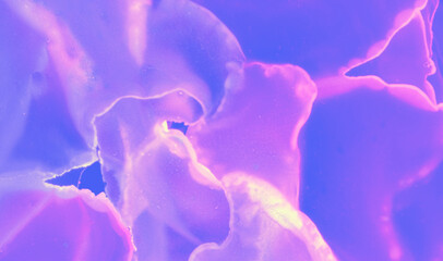 Graphic Flow Illustration. Blue Contemporary 