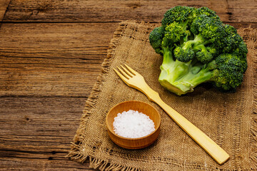 Fresh broccoli cabbage harvest