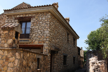 Riopar viejo a 1150 metros de altitud en la Sierra de Alcaraz y del Segura. 