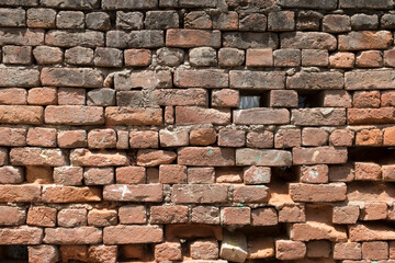 Obraz premium Abstract texture of old grunge aged brick wall background.