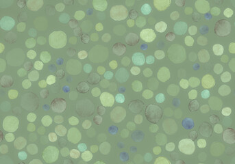 Seamless Circle Texture. Decorative Eucalyptus 