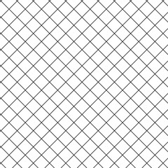 Simple black and white diagonal, square, checkered geometric background, seamless background, texture. Flat straight transverse. Vector Illustration