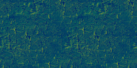 Cracked Paint Texture. Blue Worn Crackle Surface. 