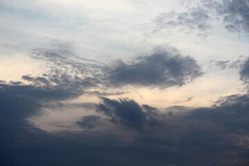 Fototapeta na wymiar dark and Stormy clouds background